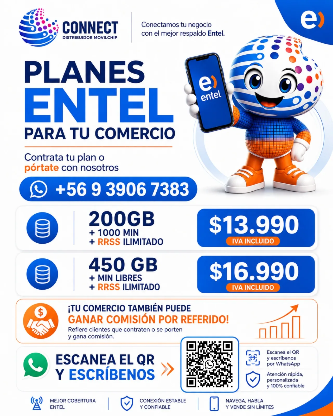Planes Entel y portabilidad