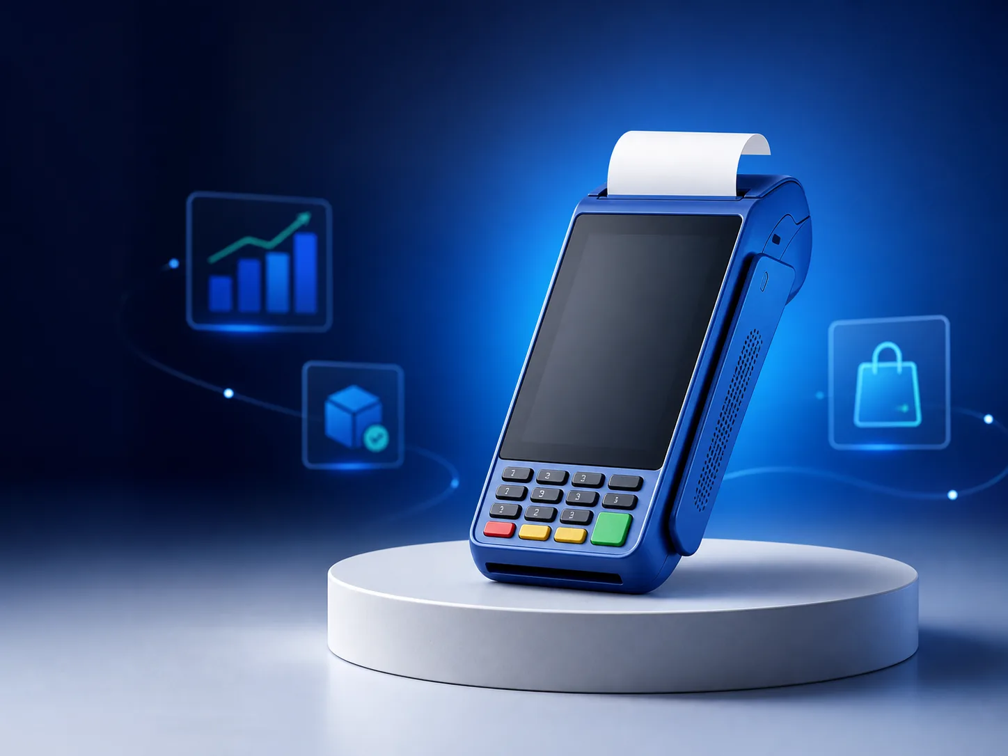 Terminal POS referencial para comercios
