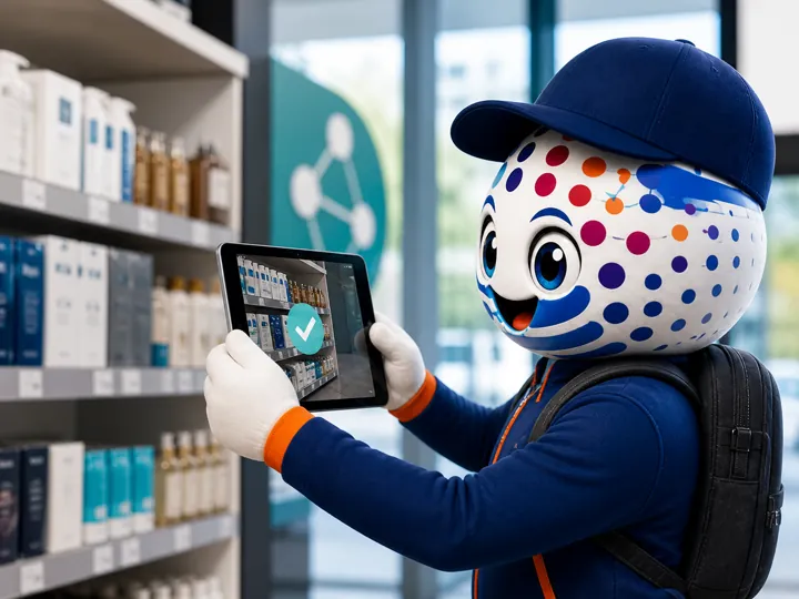 Connectio registrando evidencia de una ejecución mediante una tableta