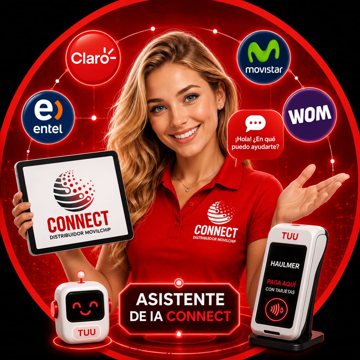 Atención comercial CONNECTIO para revendedores