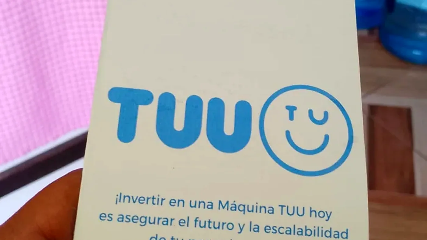 Registro real de material impreso TUU utilizado por CONNECT